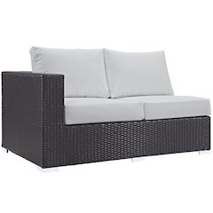 Convene Outdoor Patio Left Arm Loveseat