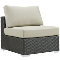 Sojourn Outdoor Patio Fabric Sunbrella Armless