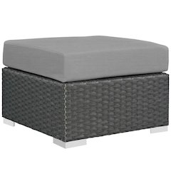 Sojourn Outdoor Patio Sunbrella Ottoman