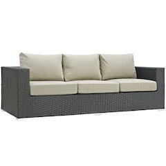 Sojourn Outdoor Patio Sunbrella Sofa
