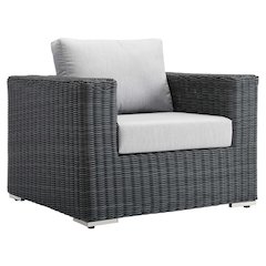 Summon Outdoor Patio Fabric Sunbrella Armchair