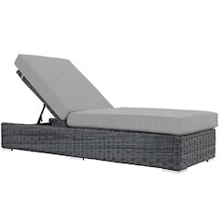 Summon Outdoor Patio Sunbrella Chaise Lounge