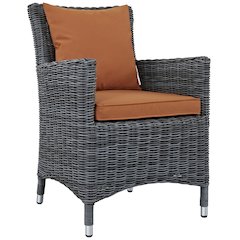 Summon Dining Outdoor Patio Sunbrella Armchair