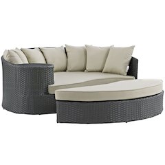 Sojourn Outdoor Patio Sunbrella Daybed