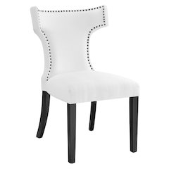 Curve Fabric Dining Chair