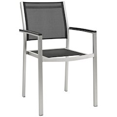 Shore Outdoor Patio Aluminum Dining Chair