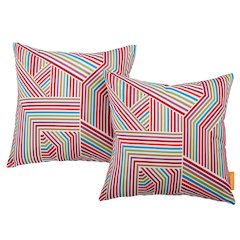 Modway 2 Piece Outdoor Patio Pillow Set
