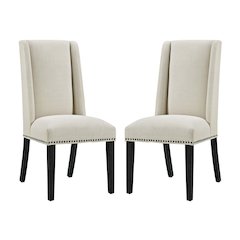 Baron Fabric Dining Chair Set of 2