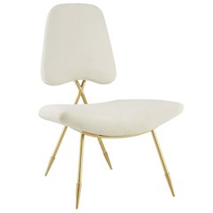 Ponder Performance Velvet Lounge Chair