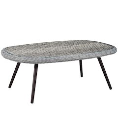 Endeavor Outdoor Patio Wicker Rattan Coffee Table