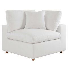 Commix Down Filled Overstuffed Corner Chair