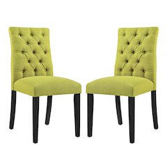 Duchess Fabric Dining Chair Set of 2