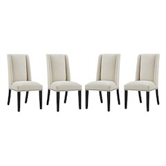 Baron Fabric Dining Chair Set of 4