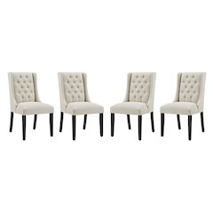 Baronet Fabric Dining Chair Set of 4