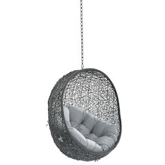 Hide Sunbrella Fabric Swing Outdoor Patio Lounge Chair Without Stand