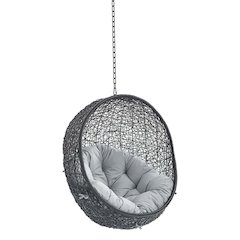 Encase Sunbrella Fabric Swing Outdoor Patio Lounge Chair Without Stand