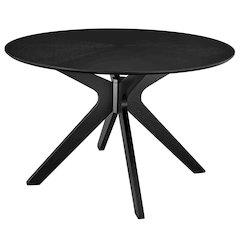 Crossroads 47" Round Wood Dining Table