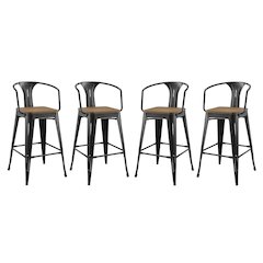 Promenade Bar Stool Set of 4