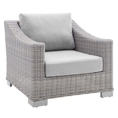 Conway Sunbrella Outdoor Patio Wicker Rattan Armchair