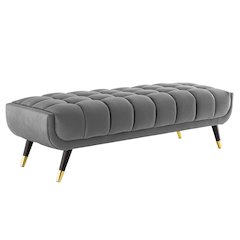 Adept 60" Performance Velvet Bench