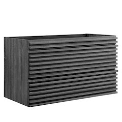 Render 36" Wall-Mount Bathroom Vanity Cabinet (Sink Basin Not Included)