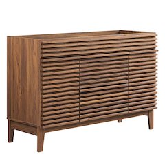 Render 48" Single Sink Compatible (not included) Bathroom Vanity Cabinet