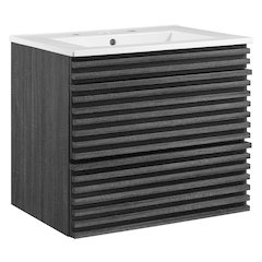 Render 24" Wall-Mount Bathroom Vanity