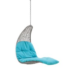 Landscape Hanging Chaise Lounge Outdoor Patio Swing Chair