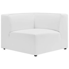 Mingle Vegan Leather Corner Chair