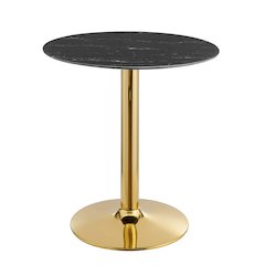Verne 28" Artificial Marble Dining Table