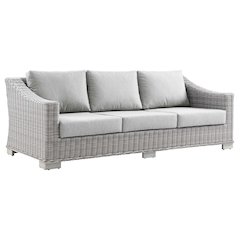 Conway Outdoor Patio Wicker Rattan Sofa