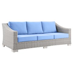 Conway Outdoor Patio Wicker Rattan Sofa