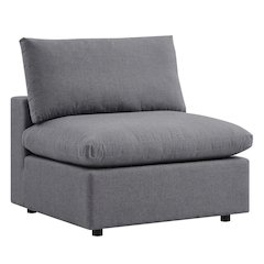 Commix Sunbrella Outdoor Patio Armless Chair