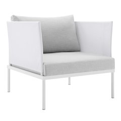 Harmony Sunbrella Outdoor Patio Aluminum Armchair