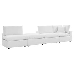 Commix 4-Piece Sunbrella Outdoor Patio Sectional Sofa