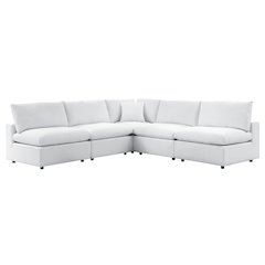 Commix 5-Piece Sunbrella Outdoor Patio Sectional Sofa
