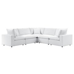 Commix 5-Piece Sunbrella Outdoor Patio Sectional Sofa