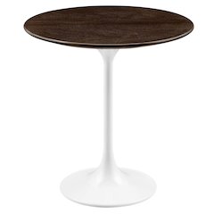 Lippa 20" Round Wood Side Table