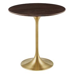 Lippa 20" Round Wood Side Table