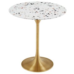 Lippa 20" Round Terrazzo Side Table