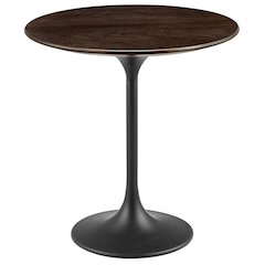 Lippa 20" Round Wood Side Table