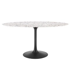 Lippa 60" Oval Terrazzo Dining Table