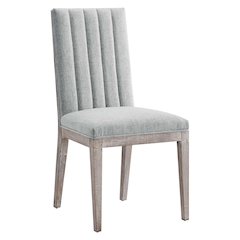 Maisonette French Vintage Tufted Fabric Fabric Dining Side Chair