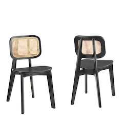 Habitat Wood Dining Side Chair Set of 2