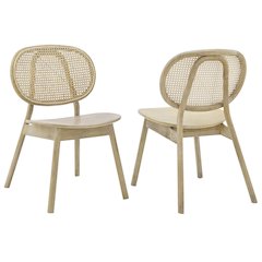 Malina Wood Dining Side Chair Set of 2