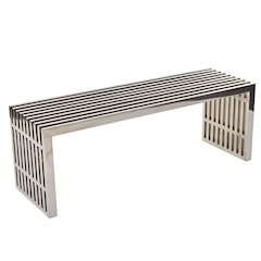 Gridiron Medium Stainless Steel Bench