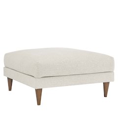 Zoya Down Filled Overstuffed Ottoman
