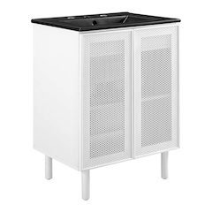 Calla 24" Perforated Metal Bathroom Vanity