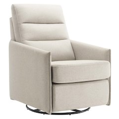 Etta Upholstered Fabric Lounge Chair