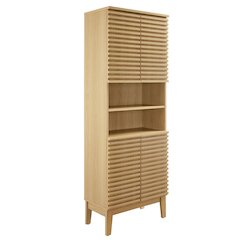 Render Tall Bathroom Storage Cabinet
